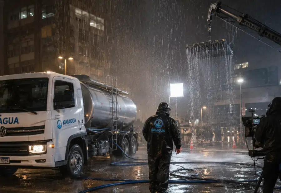 Chuva Artificial para Filmes e Séries