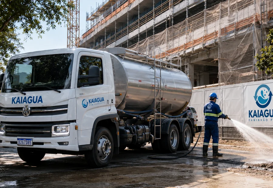 Lavagem de Ruas e Obras